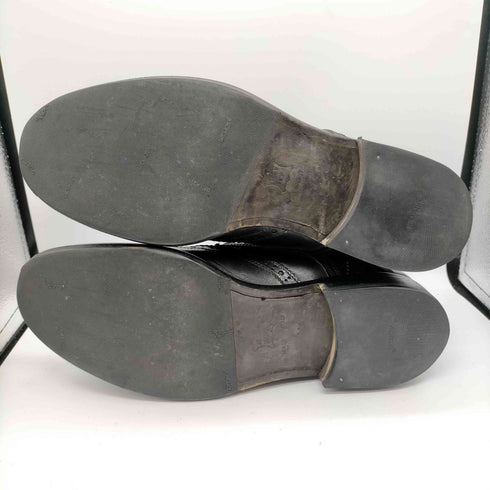 GIORGIO MORANDI イタリア製 VERO CUDIO vibramソール ウィングチップ カントリー ブーツ メンズ EUR:41
