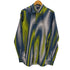 ヴェルサーチジーンズクチュール VERSACE JEANS COUTURE 90-00S イタリア製 グラデーション サイケ L/S シャツ メンズ import:L