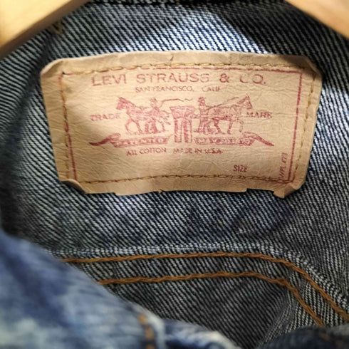 リーバイス Levis 60-70S USA製 BIG E 70505 4TH ボタン裏刻印 526 デニム ジャケット レディース