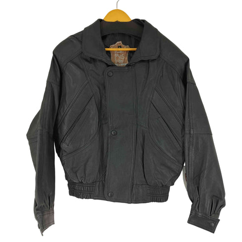 レギュラーカラー レザージャケット メンズ import:L