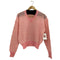クレージュ courreges Vネック ロングスリーブニット セーター レディース