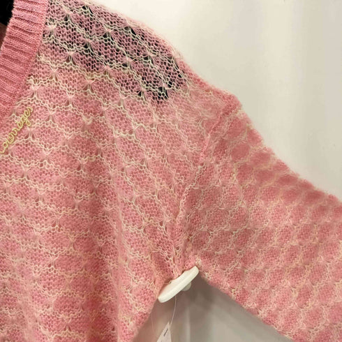 クレージュ courreges Vネック ロングスリーブニット セーター レディース