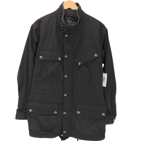 ポロバイラルフローレン Polo by RALPH LAUREN 裏地チェック キルティング パデット インターナショナル ミリタリー ジャケット メンズ LL