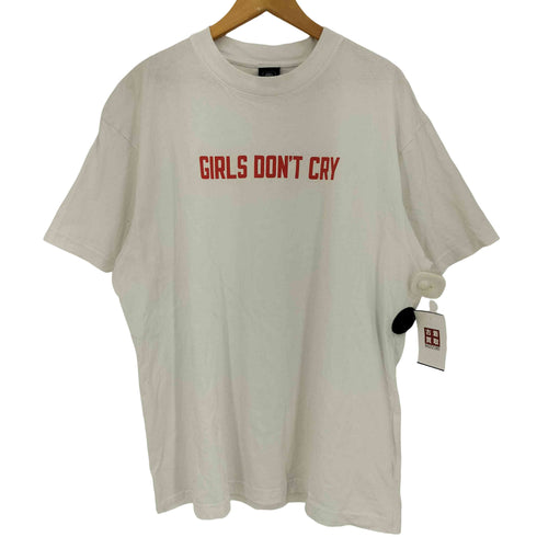 ガールズドントクライ Girls Don’t Cry 24ss GDC T-SHIRT OTSUMO PLAZA EXCLUSIVE WHITE ロゴTシャツ メンズ import:XL