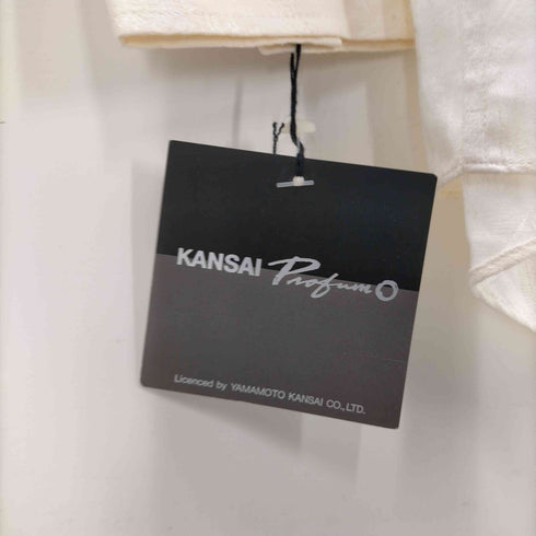 カンサイ KANSAI 織り 総柄 ウェーブデザイン L/S シャツ メンズ FREE