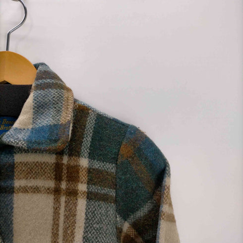Deacon Brothers 60S The DEA-JACKET カナダ製 チェック メルトン ウール ネル シャツ ジャケット vintage ヴィンテージ レディース