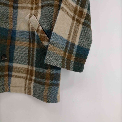 Deacon Brothers 60S The DEA-JACKET カナダ製 チェック メルトン ウール ネル シャツ ジャケット vintage ヴィンテージ レディース