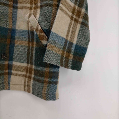 Deacon Brothers 60S The DEA-JACKET カナダ製 チェック メルトン ウール ネル シャツ ジャケット vintage ヴィンテージ レディース