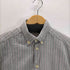 エンポリオアルマーニ EMPORIO ARMANI 80-90S イタリア製 Unique Shirt ボタンダウン L/S ストライプ 起毛 シャツ メンズ import:M