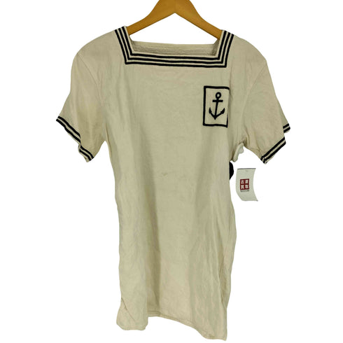 フレンチアーミー FRENCH ARMY 50S リネン マリン セーラー シャツ メンズ 76 100