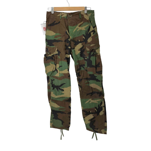 ユーエスアーミー U.S. ARMY USA製 ATLANCO社製 BDU ウッドランドカモ カーゴパンツ メンズ SMALL-REGULAR