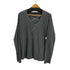 ファイナルホーム FINAL HOME クロスステッチ Uネック リネン L/S カットソー Y2K メンズ JPN:M