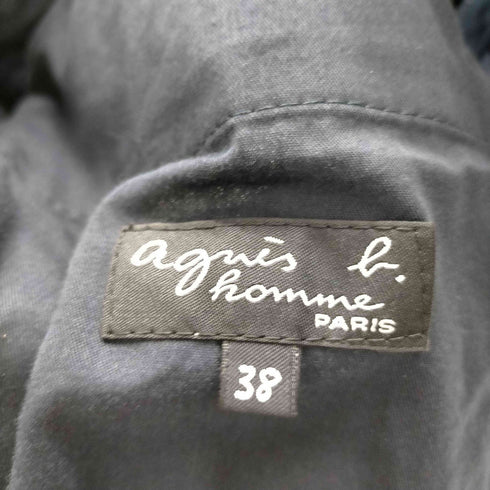 アニエスベーオム Agnes b.homme 1タック コットン チノ スラックス パンツ メンズ 38