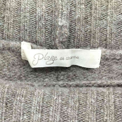 プラージュ PLAGE 20AW カシミヤ混 ハイネックワンピース レディース JPN:36