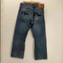 エヴィス EVISU HERITAGE カモメ刺繍 イエロー オレンジステッチ 5ポケット デニムパンツ メンズ 32