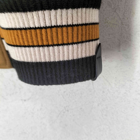 コーチ COACH 1941 パネル切り替え シープ カウ レザー ジップアップジャケット メンズ 48