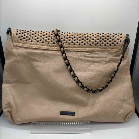 レベッカミンコフ REBECCA MINKOFF スタッズ タッセルストラップ 裏地迷彩 レザー ショルダー バッグ Y2K レディース