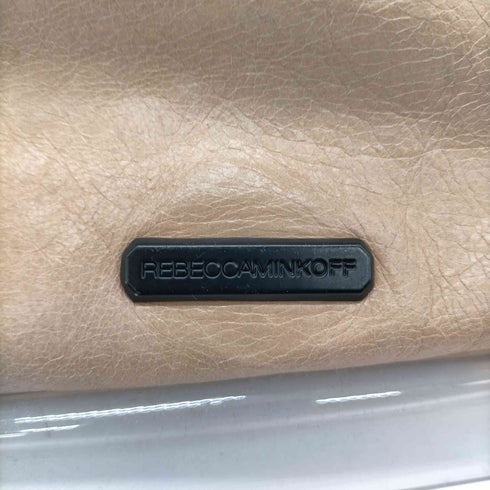 レベッカミンコフ REBECCA MINKOFF スタッズ タッセルストラップ 裏地迷彩 レザー ショルダー バッグ Y2K レディース