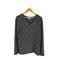 コムデギャルソンシャツ COMME des GARCONS SHIRT ドット柄 Vネック ウールニット メンズ import:M