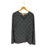 コムデギャルソンシャツ COMME des GARCONS SHIRT ドット柄 Vネック ウールニット メンズ import:M