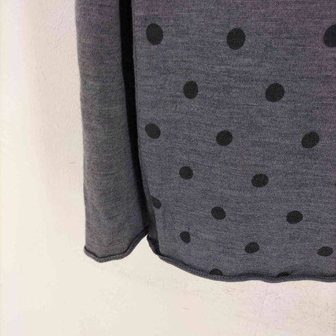 コムデギャルソンシャツ COMME des GARCONS SHIRT ドット柄 Vネック ウールニット メンズ import:M