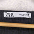 ザラ ZARA Vネックデザインカーディガン レディース L