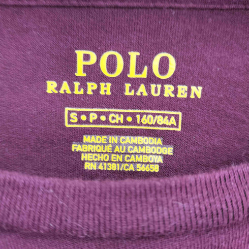 ポロラルフローレン POLO RALPH LAUREN スモールポニー刺繍 S/S Tシャツ レディース import:S