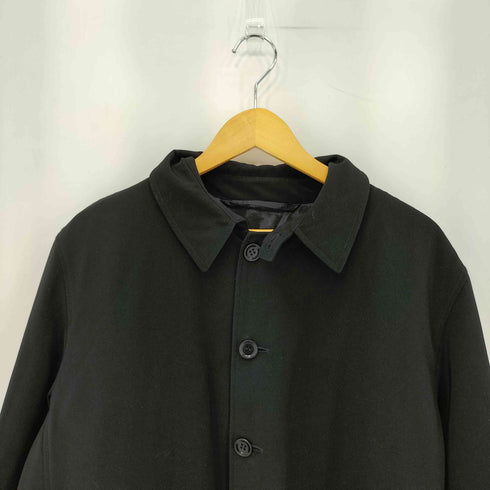 アルマーニコレツィオーニ ARMANI COLLEZIONI フロントボタン ロングスリーブ ステンカラー コート メンズ 70