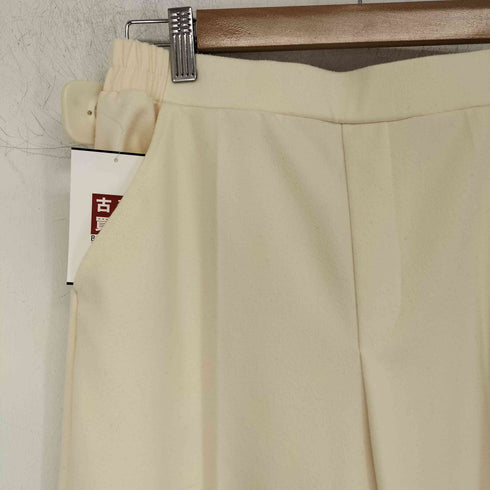 Ehre style カシミアタッチ 洗えるパンツ真空センタープレス レディース