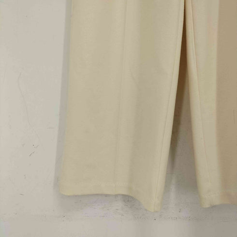 Ehre style カシミアタッチ 洗えるパンツ真空センタープレス レディース