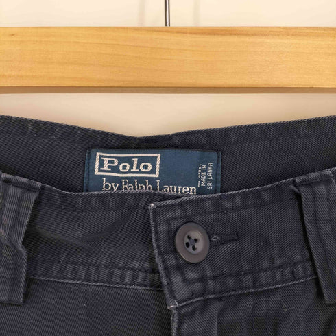 ポロバイラルフローレン Polo by RALPH LAUREN 90S バックロゴパッチ コットン カーゴ ショートパンツ メンズ US:30-31