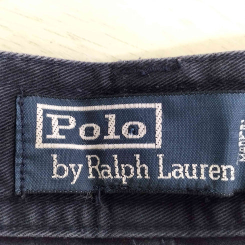 ポロバイラルフローレン Polo by RALPH LAUREN 90S バックロゴパッチ コットン カーゴ ショートパンツ メンズ US:30-31