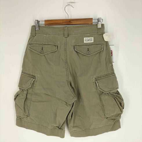 ポロバイラルフローレン Polo by RALPH LAUREN 90S バックロゴパッチ コットン カーゴ ショートパンツ メンズ US:30-31