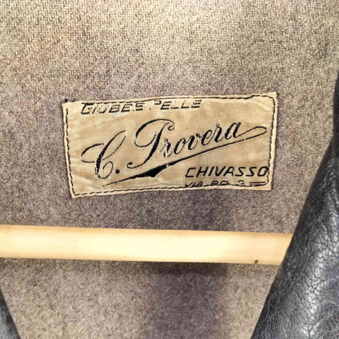 50S ユーロ ダブルブレストレザージャケット メンズ