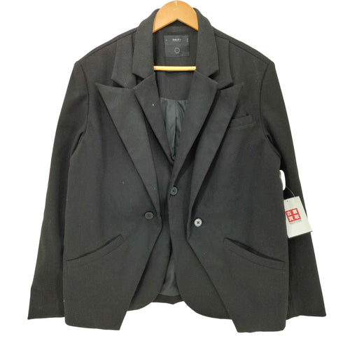 7440 37 1 Double Layer Oversized Blazer ダブル レイヤー オーバーサイズ ブレザー テーラードジャケット メンズ import:M
