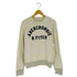 アバクロンビーアンドフィッチ Abercrombie & Fitch 裏起毛 Vガゼット 3Dワッペン リバースウィーブ型 クルーネック スウェット メンズ import:L