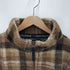 チャップスラルフローレン CHAPS RALPH LAUREN 90s チェック柄 ハーフジップ フリースプルオーバー メンズ JPN:M