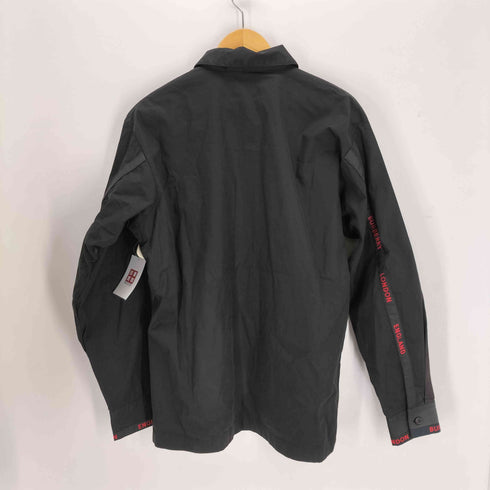 バーバリー BURBERRY ロゴテープ ハープジッププルオーバーコットンジャケット メンズ import:M