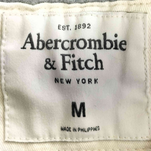 アバクロンビーアンドフィッチ Abercrombie & Fitch 裏起毛 ロゴ3Dワッペン スウェットパンツ メンズ JPN:M
