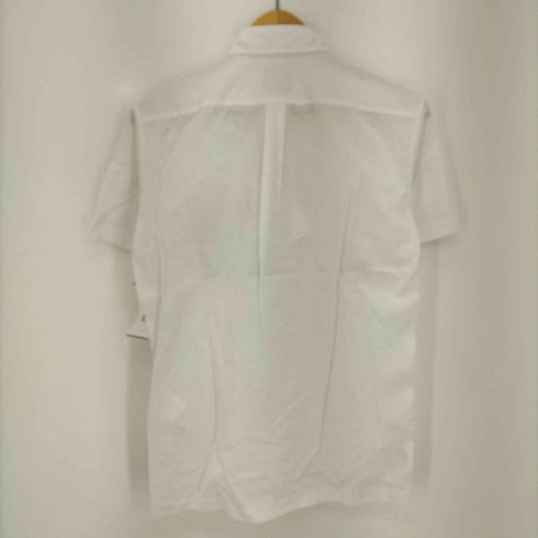 タケオキクチ TAKEO KIKUCHI フェイクレザー切替 半袖 シャツ メンズ JPN:M