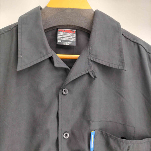 フブ FUBU 90-00S サイドライン S/S 開襟シャツ メンズ import:XL
