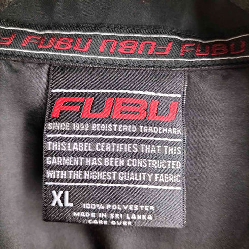 フブ FUBU 90-00S サイドライン S/S 開襟シャツ メンズ import:XL