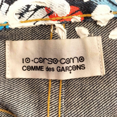 コムデギャルソン COMME des GARCONS 10 Corso Como Painted Denim プリントデニムパンツ メンズ 36