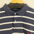 ポロバイラルフローレン Polo by RALPH LAUREN スモールポニー刺繍ボーダー S/S ポロシャツ メンズ import:XL