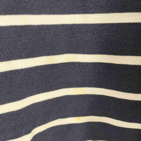 ポロバイラルフローレン Polo by RALPH LAUREN スモールポニー刺繍ボーダー S/S ポロシャツ メンズ import:XL