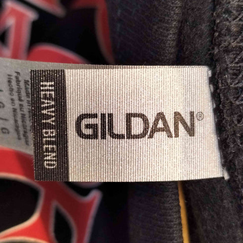 ギルダン GILDAN RIPPER MAGAZINE フロントプリント ロングスリーブ スウェット メンズ L