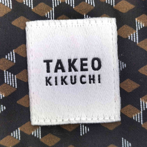 タケオキクチ TAKEO KIKUCHI ジオメトリック ボタンダウン 長袖シャツ メンズ JPN:2