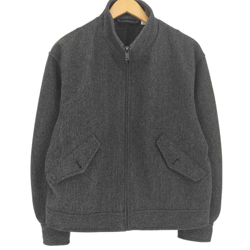 ジーユー GU 25aw コージーメルトンスタンドジップアップジャケット メンズ JPN:M