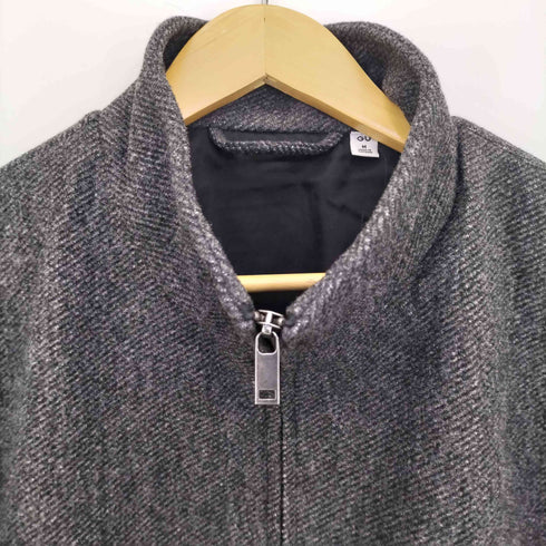 ジーユー GU 25aw コージーメルトンスタンドジップアップジャケット メンズ JPN:M