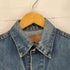 リーバイス Levis 60s~70s ボタン裏524 BIGE USA製 不均等V 4th デニムジャケット メンズ